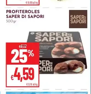 Profiteroles Saper di Sapori