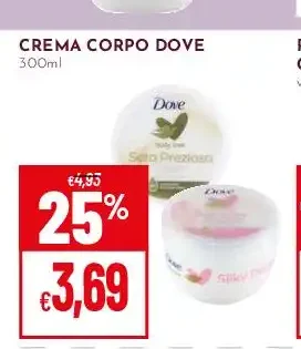 Crema corpo Dove