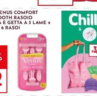 Rasoi donna Gillette Venus Comfort Simply Smooth
