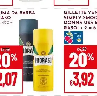 Schiuma da barba Proraso