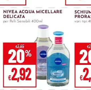 Acqua micellare delicata Nivea