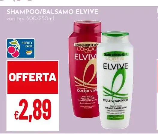 Shampoo o balsamo Elvive