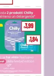 Salviettine intime Chilly