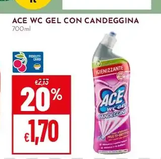 Ace WC gel con candeggina