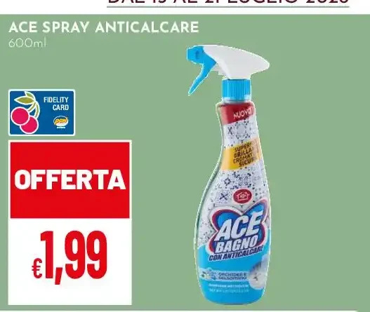 Ace spray anticalcare
