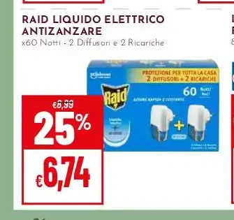 Raid liquido elettrico antizanzare