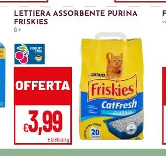 Lettiera assorbente Purina Friskies
