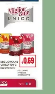 Bocconcini per cani Migliorcane Unico