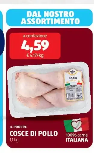 Cosce di pollo