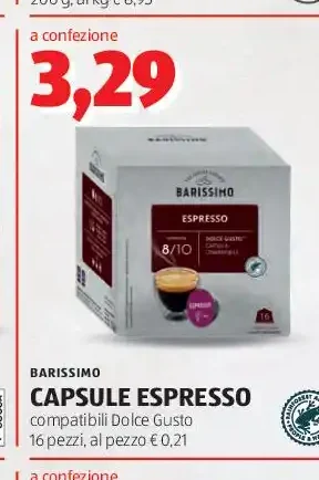 Capsule espresso