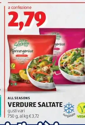 Verdure saltate