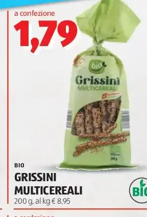 Grissini multicereali