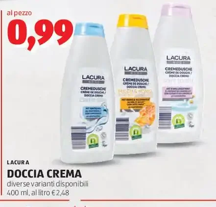 Doccia crema