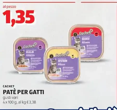 Patè per gatti