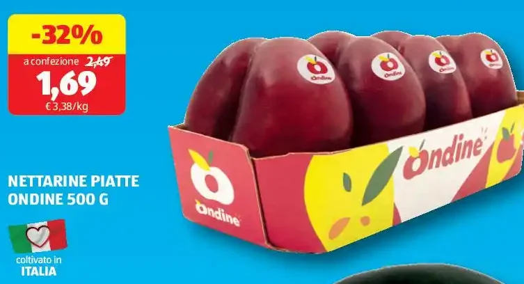 Nettarine piatte
