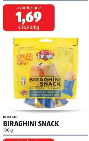 Biraghini snack