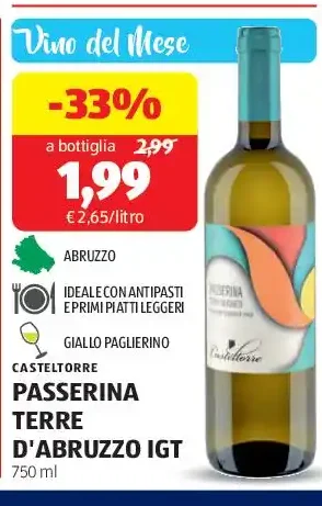 Passerina Terre d'Abruzzo IGT