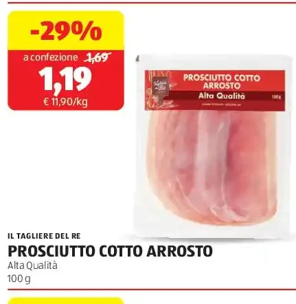 Prosciutto cotto arrosto