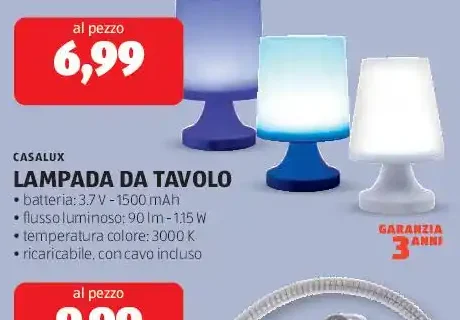 Lampada da tavolo