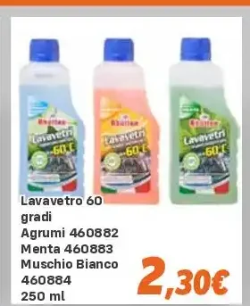 Lavavetri -60° assortito 250 ml