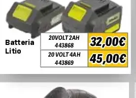 Batteria al litio