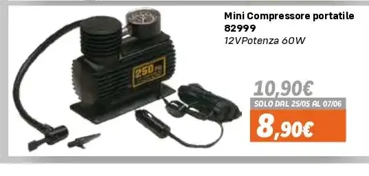 Mini compressore portatile