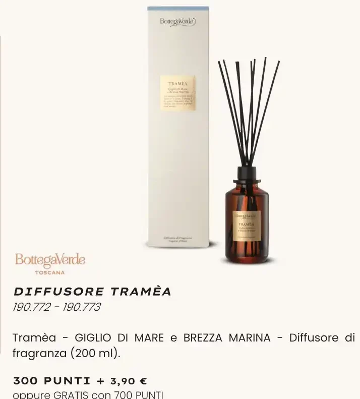 Diffusore Tramēa