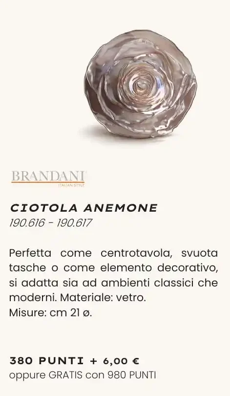 Ciotola Anemone