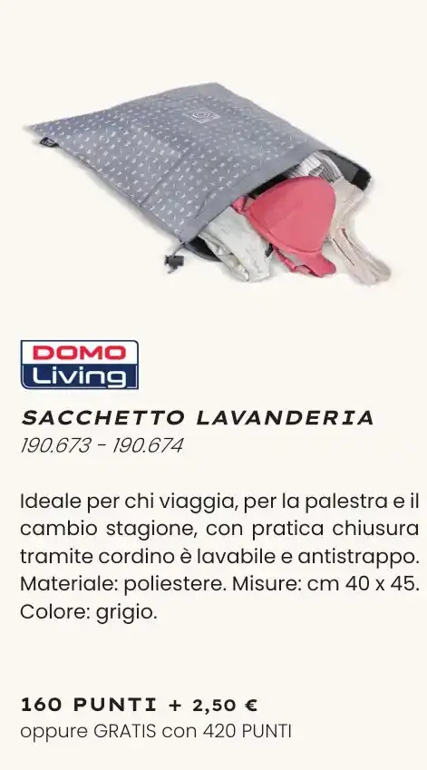 Sacchetto lavanderia