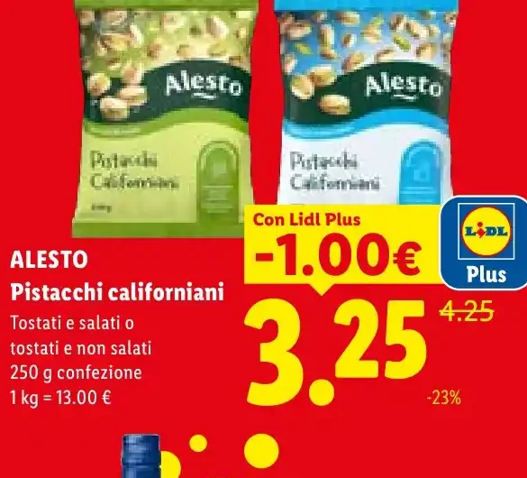 Pistacchi californiani