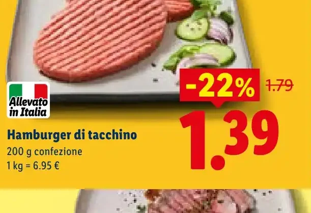 Hamburger di tacchino
