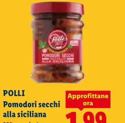 Pomodori secchi alla siciliana