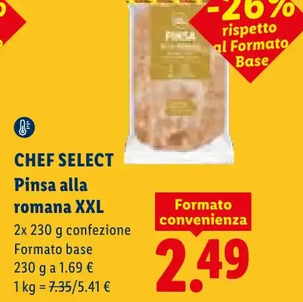 Pinsa alla romana XXL