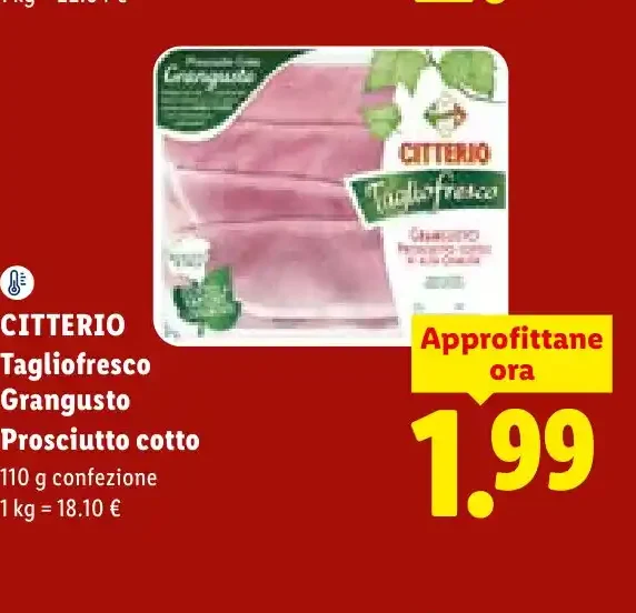 Prosciutto cotto