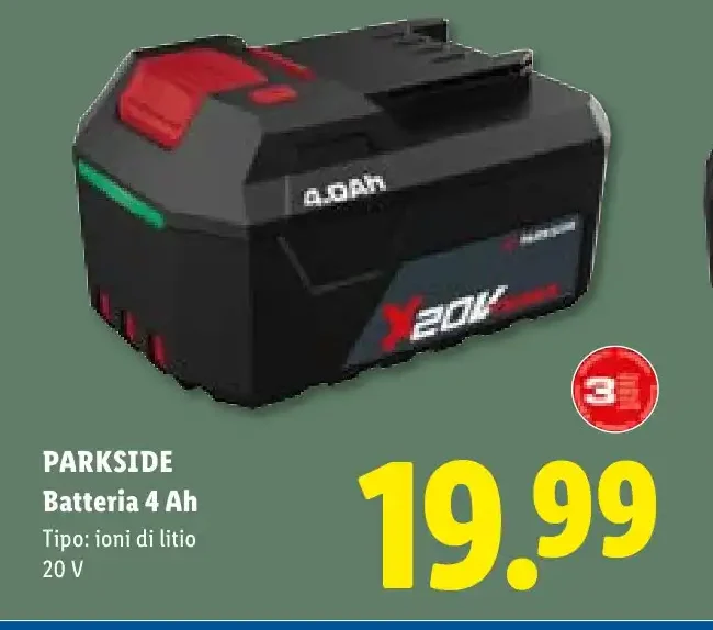 Batteria 4 Ah