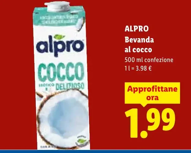 Bevanda al cocco Alpro