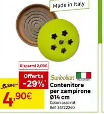 Contenitore per zampirone
