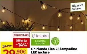 Ghirlanda Elao 25 lampadine