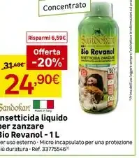 Insetticida liquido per zanzare Bio Revanol