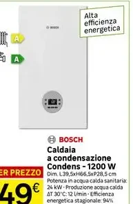 Caldaia a condensazione ecoTEC pure
