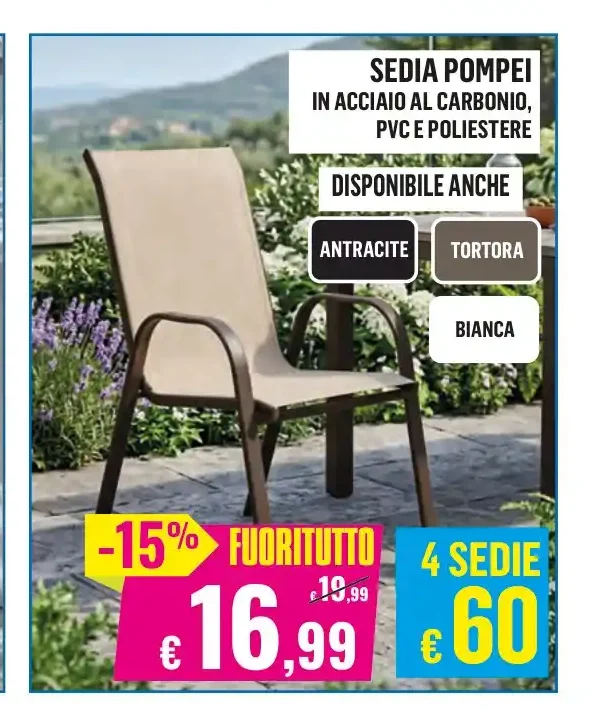 Sedia Pompei