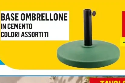 Base ombrellone in cemento