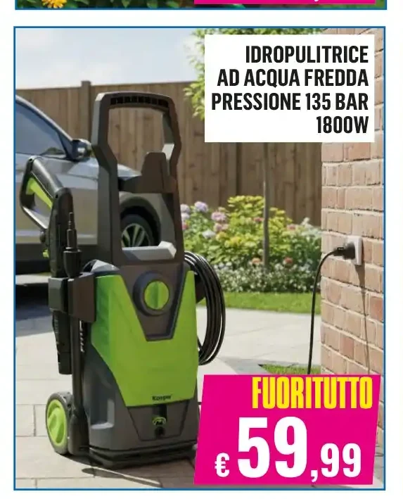 Idropulitrice ad acqua fredda