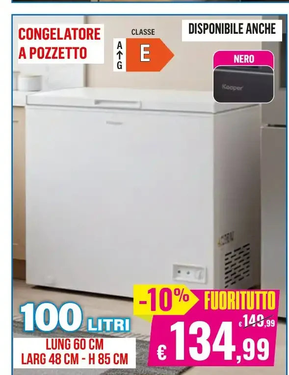 Congelatore a pozzetto