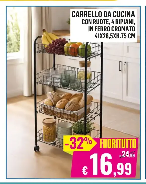 Carrello da cucina