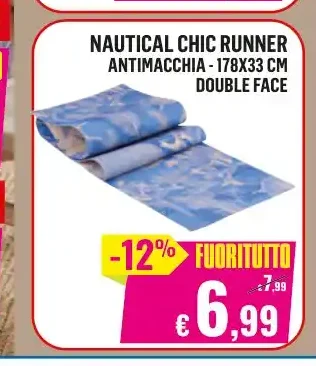 Runner antimacchia