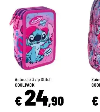 Astuccio 3 zip Stitch
