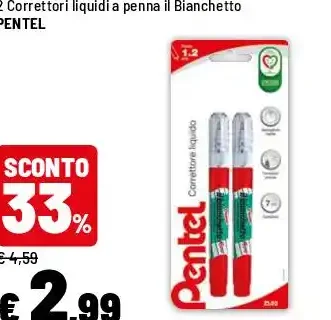 Correttore liquido a penna