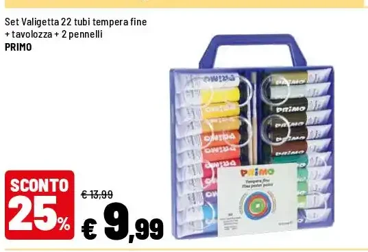 Set valigetta tempere