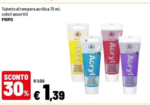 Tempera acrilica